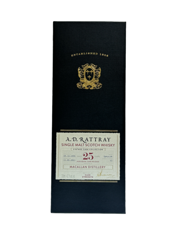 A.D.Rattray 25 Year Old Macallan caskandquay.com