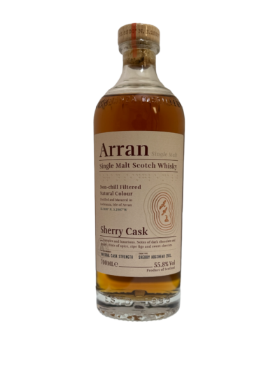 Arran  ‘The Bodega’ Sherry Cask caskandquay.com