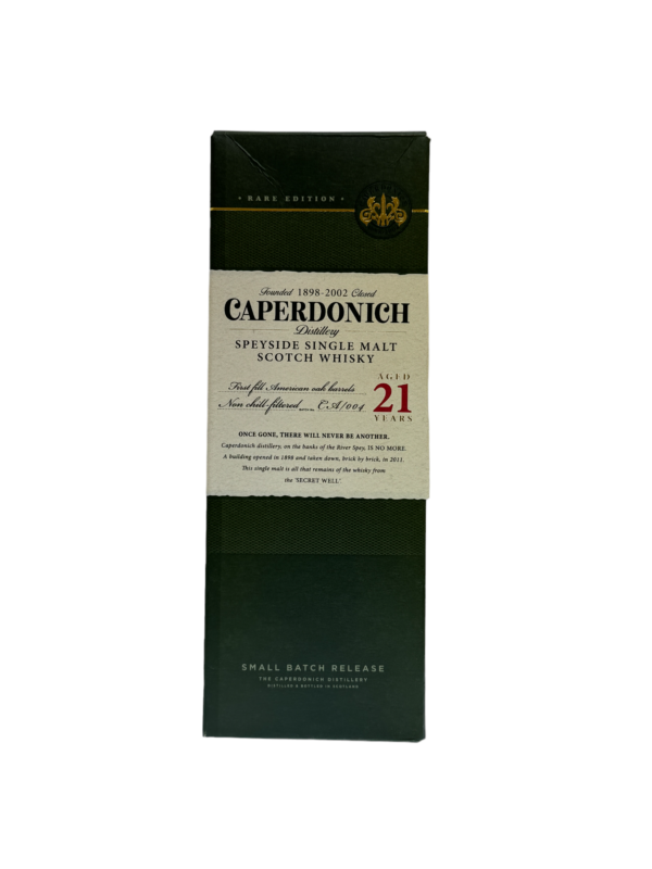 Caperdonich Peated 21 Year Old caskandquay.com