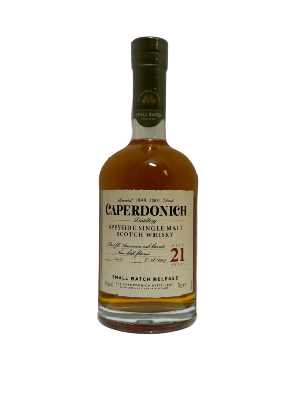 Caperdonich Peated 21 Year Old caskandquay.com