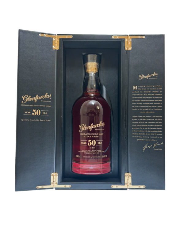 Glenfarclas 50 Year Old caskandquay.com