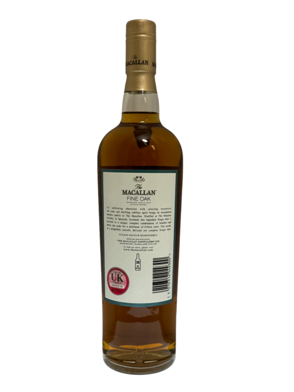 Macallan 15 Fine Oak caskandquay.com