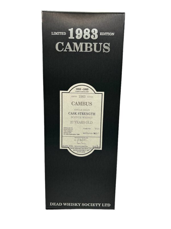 Cambus 1983-2011 27 Year Old caskandquay.com