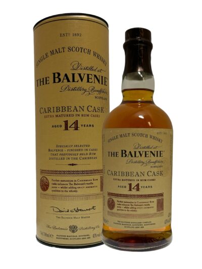 The Balvenie Caribbean Cask 14 year old caskandquay.com