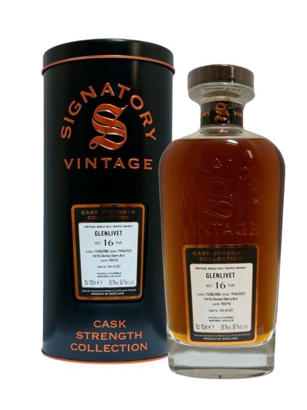 Signatory Cask Strength – Glenlivet 2006 caskandquay.com