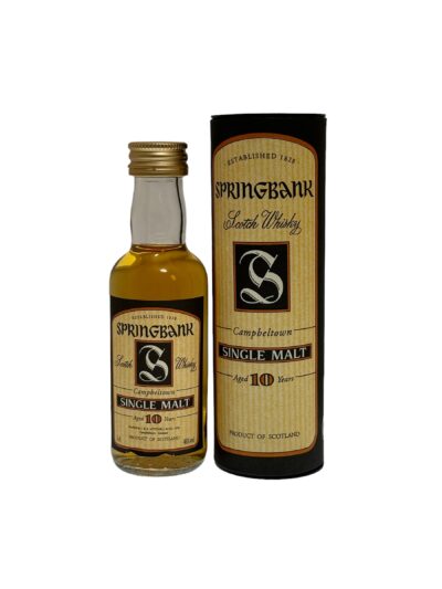 Springbank 10 miniature caskandquay.com