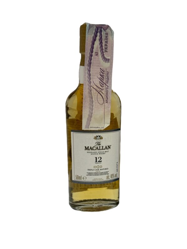 Macallan 12 Year Old Triple Cask Miniature caskandquay.com