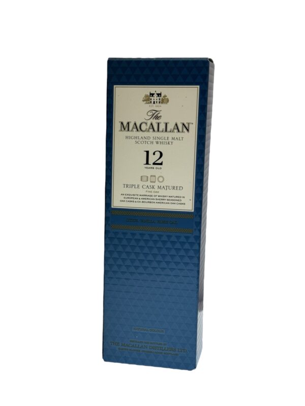 Macallan 12 Year Old Triple Cask Miniature caskandquay.com