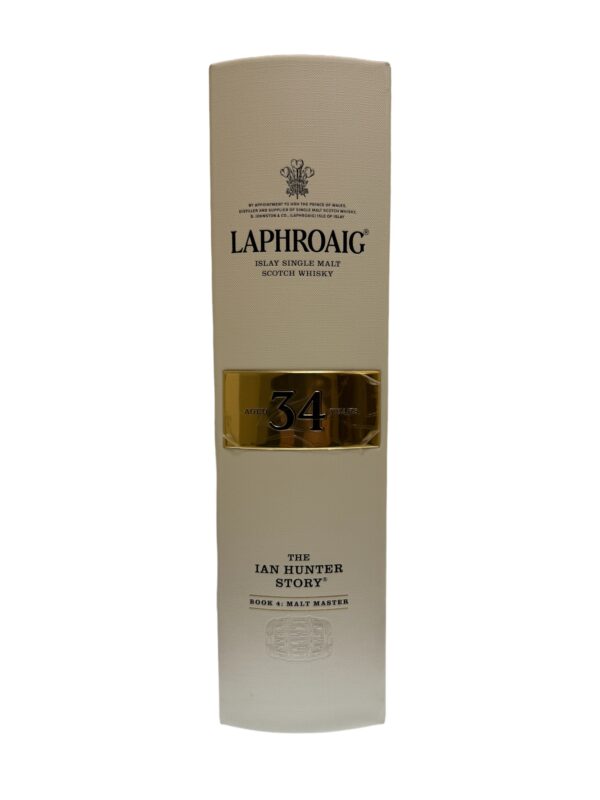 Laphroaig 34 Year Old The Ian Hunter Story caskandquay.com