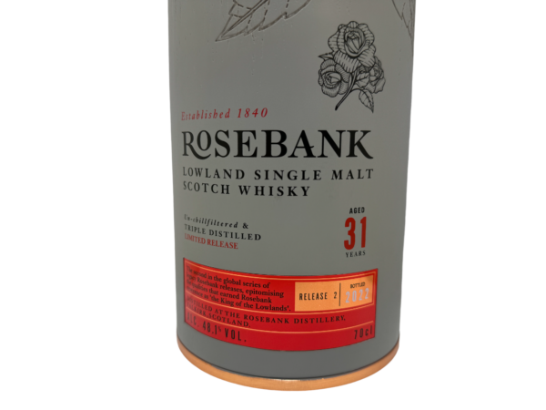 Rosebank 31 Year Old Release 2 Bottled 2022 caskandquay.com