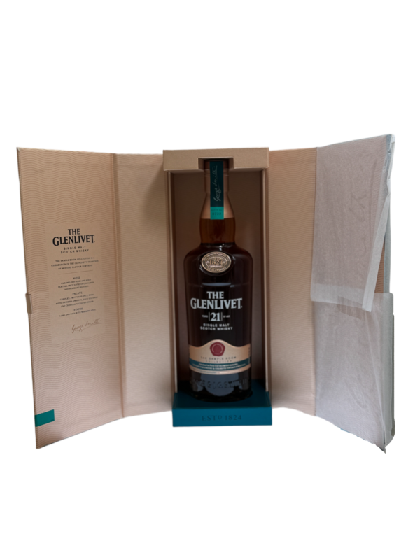 The Glenlivet 21 Year Old Sample Room Collection caskandquay.com