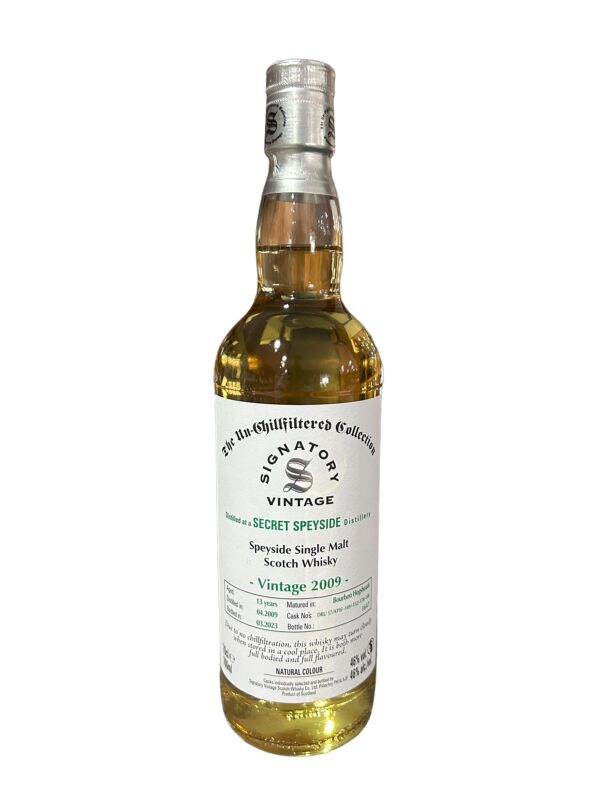 Signatory Secret Speyside 13yr 2009 Vintage caskandquay.com