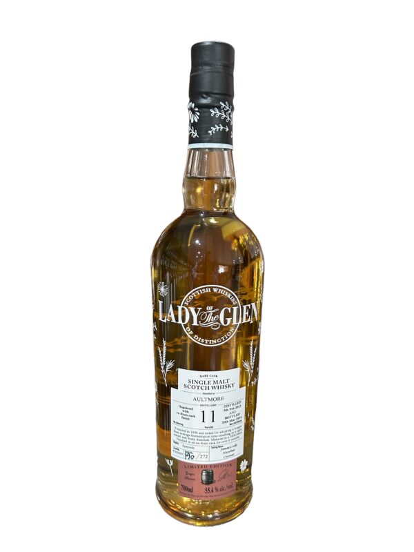 Lady of the Glen, Aultmore 11 Years  Old, Rum Finish caskandquay.com