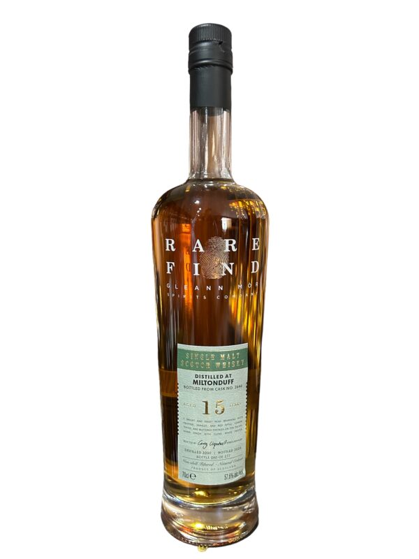 Miltonduff 15 Year Old Rare Find (First Fill Bourbon Barrel) caskandquay.com