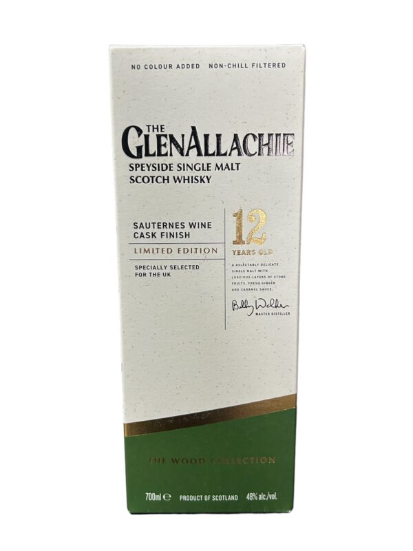 Glenallachie 12 Year Old Sauternes Wine Cask Finish caskandquay.com