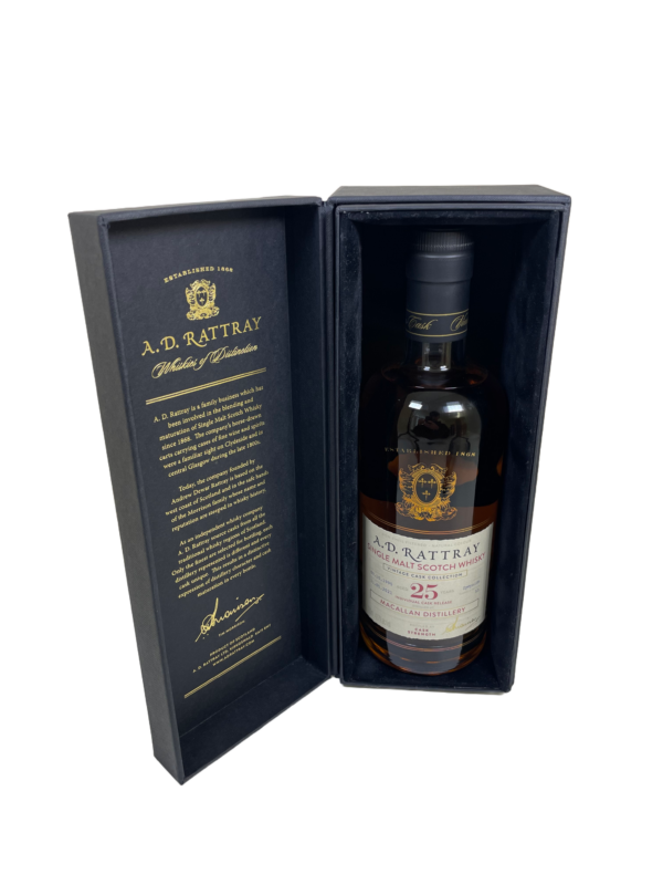 A.D Rattray Macallan 1995 25yr old caskandquay.com