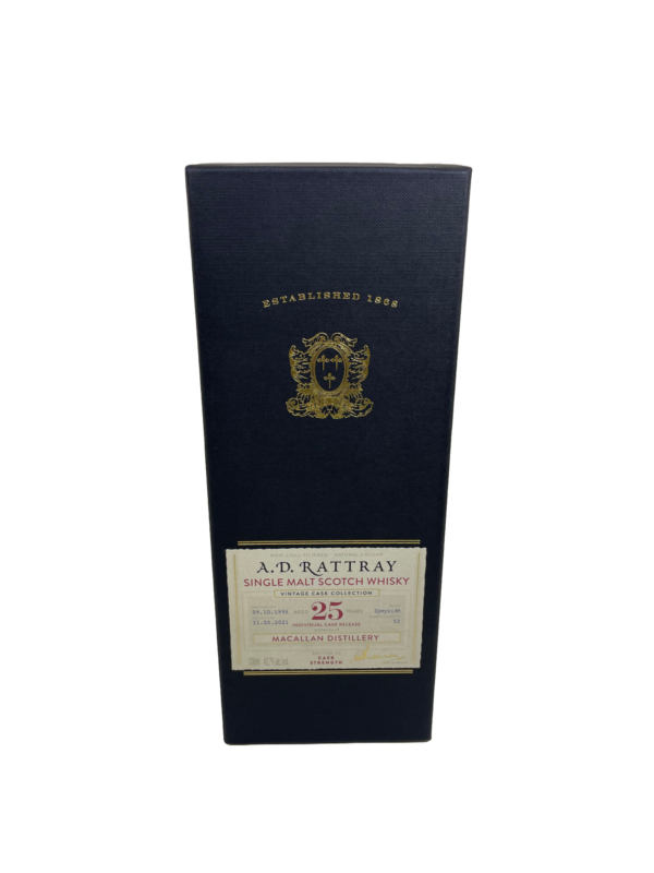 A.D Rattray Macallan 1995 25yr old caskandquay.com