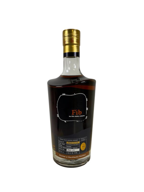 Fib GlenAllachie 15 Years Old Batch 2, Palo Cortado Finish